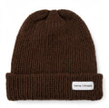 Gorro Beanie Tejido a Mano Café | Gorro Suave Unisex