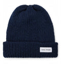Gorro Beanie Tejido a Mano Azul Marino | Gorro Suave Unisex