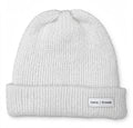 Gorro Beanie Tejido a Mano Blanco  | Gorro Suave Unisex