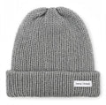 Gorro Beanie Tejido a Mano Gris Medio | Gorro Suave Unisex