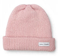 Gorro Beanie Tejido a Mano Rosa Pastel | Gorro Suave Unisex